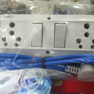 2 port Power plug extension bord